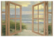 "Gentle Breeze through Door" Digital Paper Print by Diane Romanello, 26"x18"