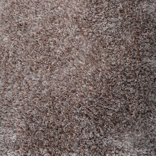 HAND TUFTED SHAG POLYESTER ECO-FRIENDLY AREA RUGS, Silver Color, Solid Design