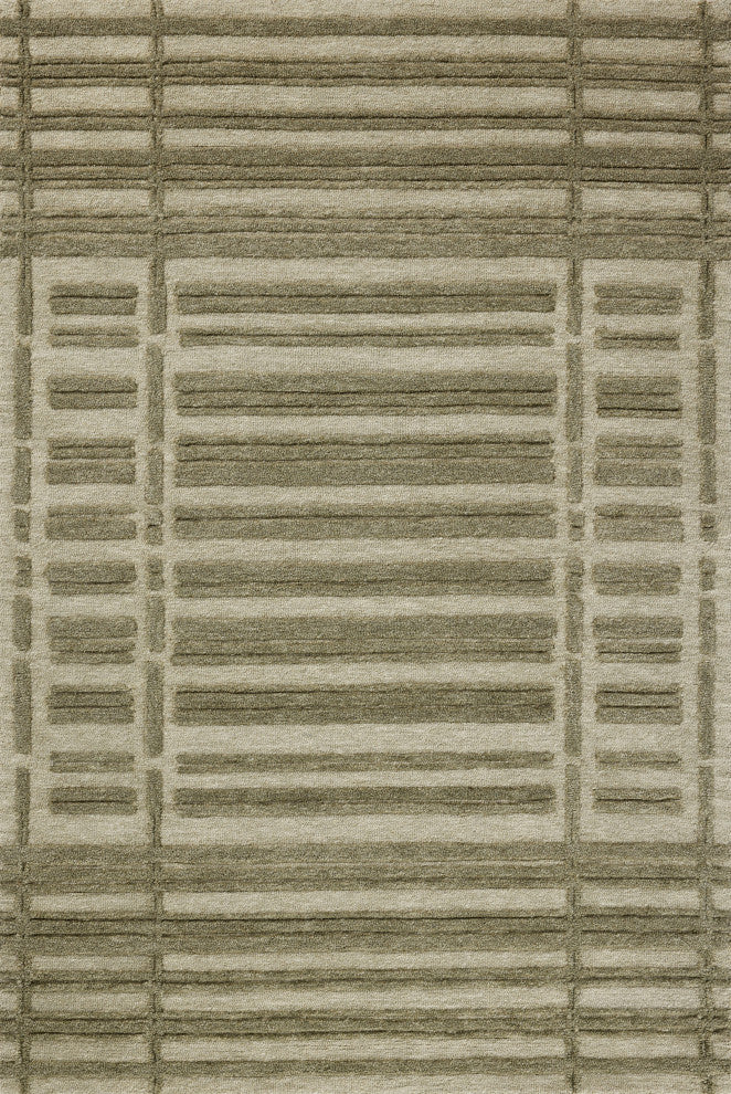 Chris Loves Julia x Loloi Bradley Sage / Olive 5''-0" x 7''-6" Area Rug