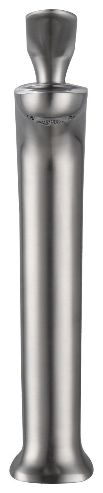 Brianna 11" Single Hole Vessel Sink Filler Bathroom Faucet, Brushed Nickel