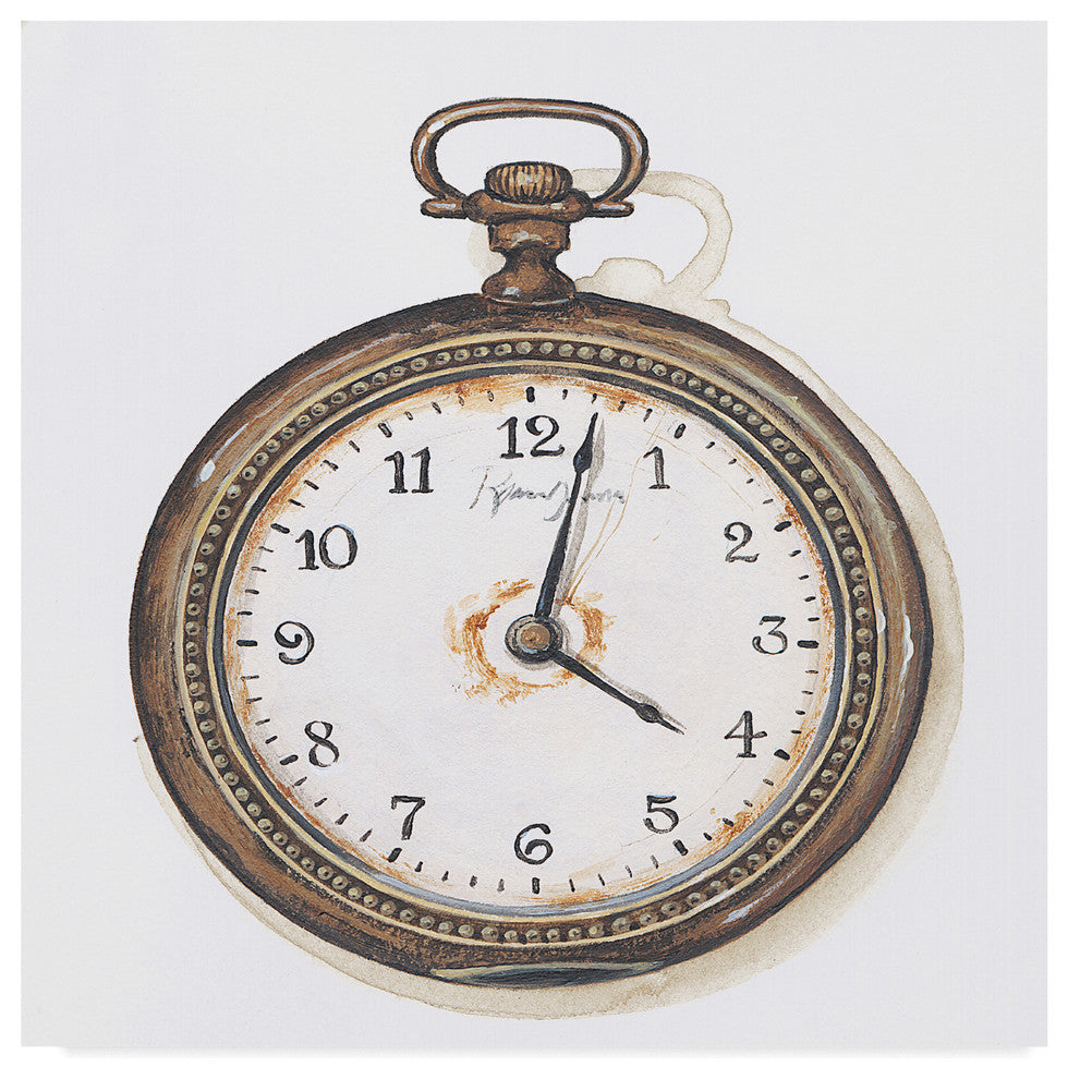 "Pocket Watch" by Lisa Audit, Canvas Art