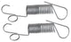 NICOR Lighting Coil Spring Clips for Recessed Trims (2-Pack) (17201)