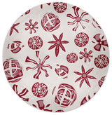 Fossil Formation Rug, Red, 5' Round