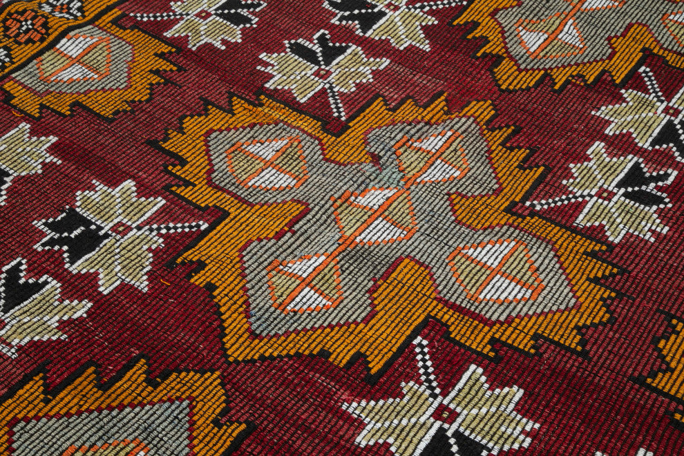 Rug N Carpet - Handmade Oriental 6' 10'' x 10' 10'' One-of-a-Kind Wool Kilim Rug