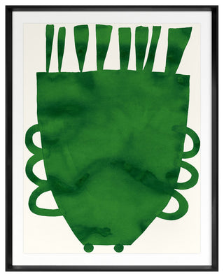 Many A Mohawk Fine Art Print, Black, 30"x24"