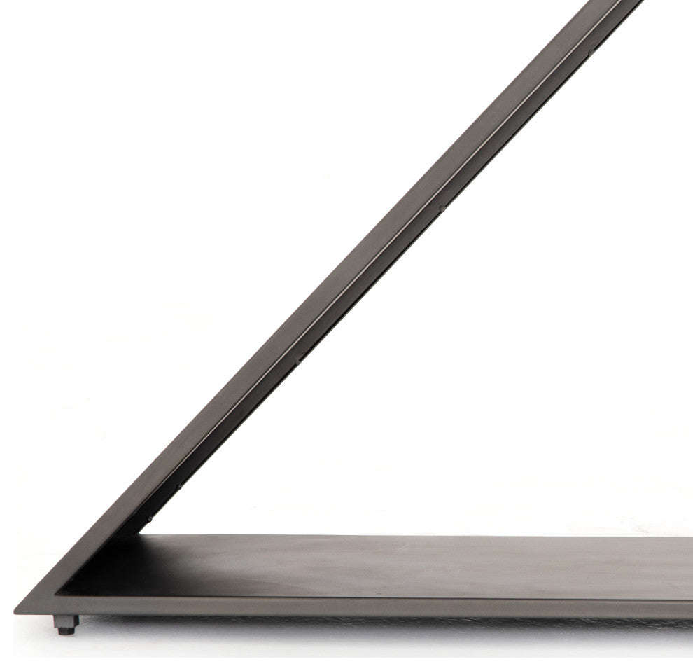 Nero Firewood Storage-Coated Gunmetal