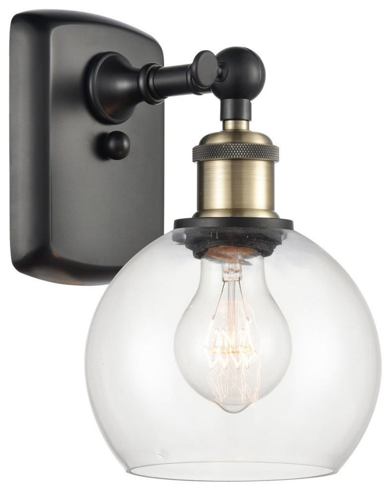 Innovations 516-1W-BAB-G122-6-LED 1-Light Sconce, Black Antique Brass