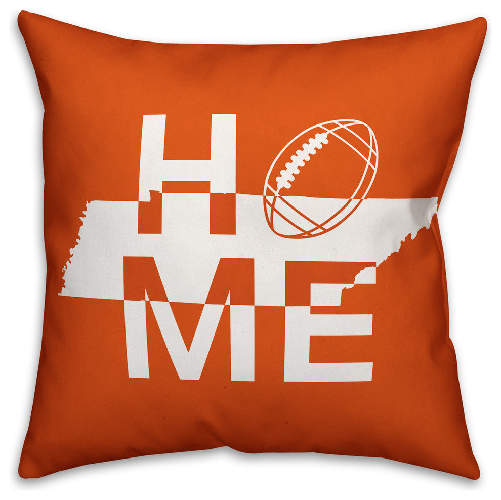 Tennessee Home Football Outdoor Throw Pillow