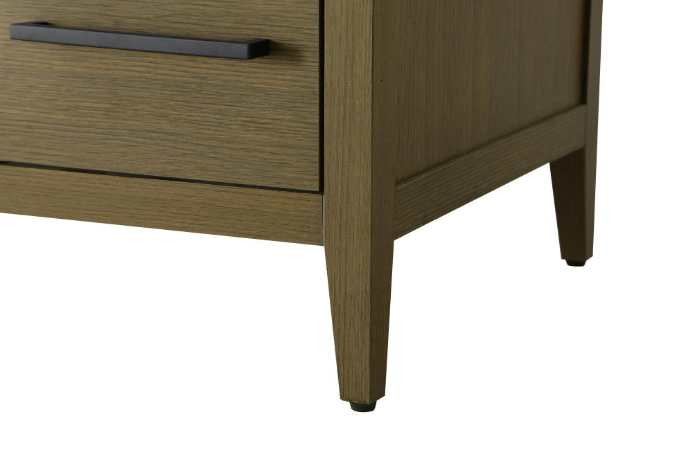 Home Living 48" Single Bathroom Vanity, Chestnut Brown