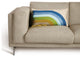 Calistoga Blue Embroidered Pillow
