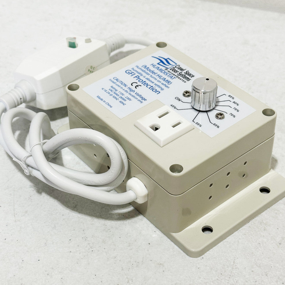 Crawl Space Humidistat Humidity Controller System - Efficient Moisture Control
