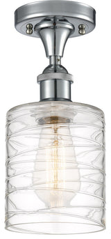 Innovations 516-1C-PC-G1113 1-Light Semi-Flush Mount, Polished Chrome
