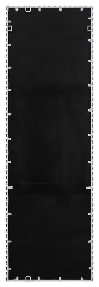 Uttermost 09792 Serna 24" W x 72-1/4" H Rectangular Framed - Satin White