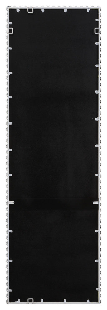 Uttermost 09792 Serna 24" W x 72-1/4" H Rectangular Framed - Satin White