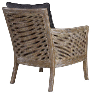 Uttermost Encore Dark Gray Armchair