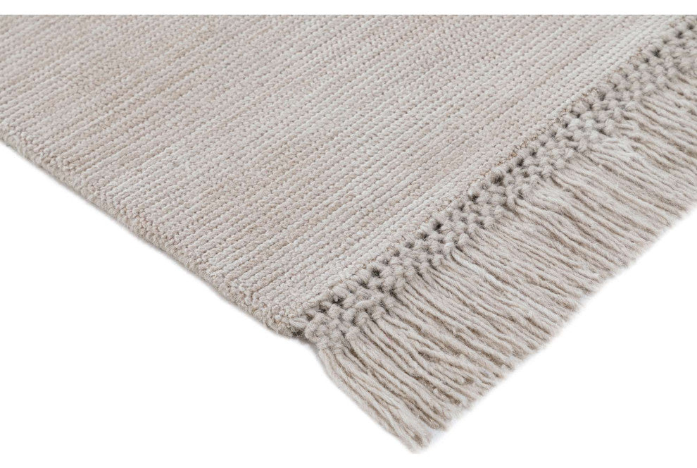 Eva Solid Area Rug, Bisque, 3'x5'