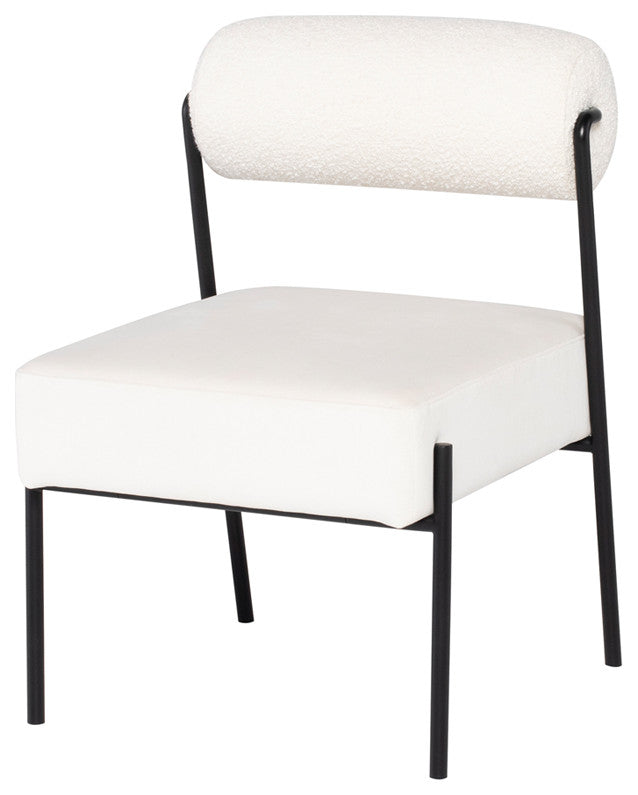 Marni Oyster Fabric Dining Chair, HGSN204