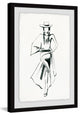 "Cowboy Fashion" Framed Painting Print, 30"x45"