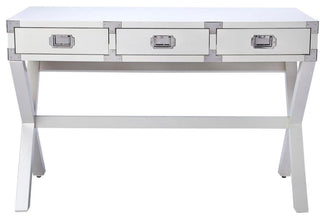 Contemporary White Desk By Butler Specialty