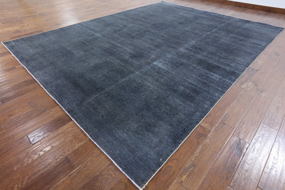 10'x13 Oriental Hand Knotted Overdyed Rug, W2615