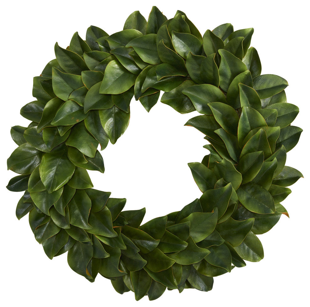 30" Magnolia Artificial Wreath