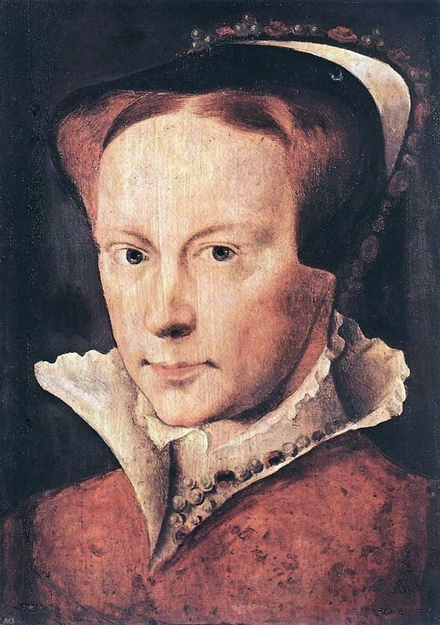 Anthonis Mor Van Dashorst Portrait of Mary Queen of England Gallery Wrap Canvas