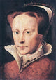 Anthonis Mor Van Dashorst Portrait of Mary Queen of England Gallery Wrap Canvas