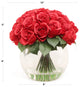 Red Rose Bouquet - 36-Head Artificial Flowers