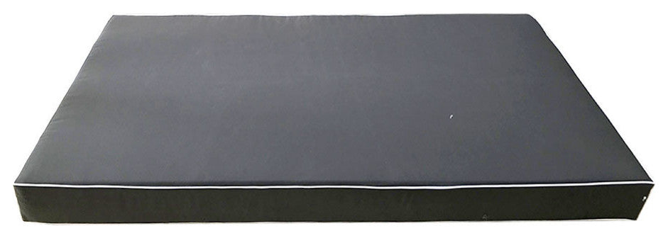 S6 Twin-XL Contrast Trim Mattress Bolster Pillow Outdoor Slip Cover ONLY AD003