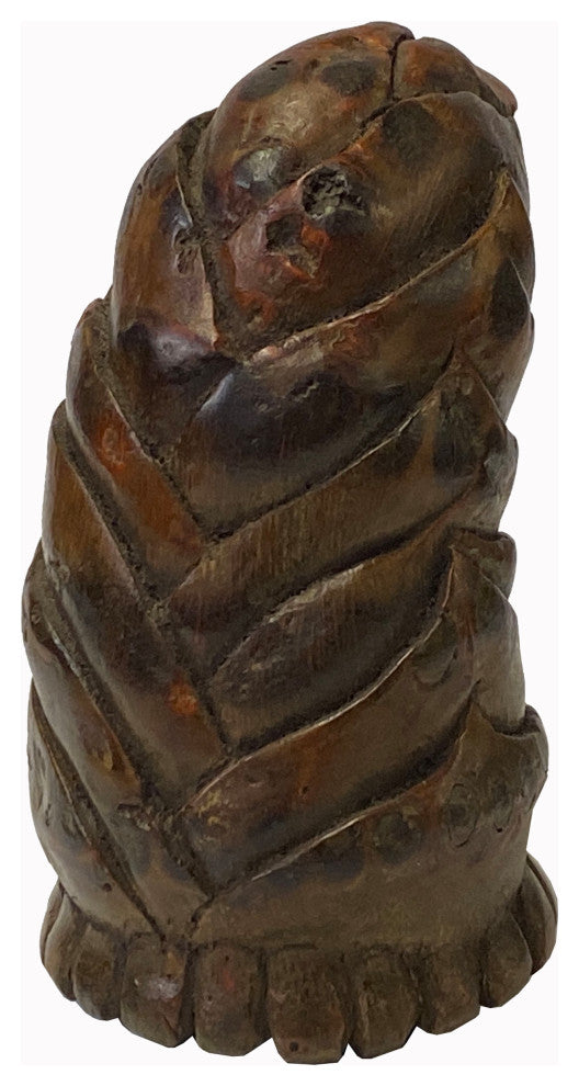 Chinese Bamboo Carved Root Artistic Figure Display Hws2370