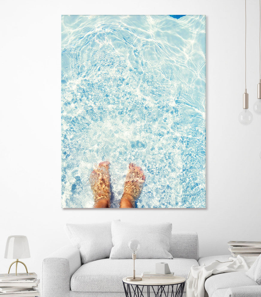 Relaxed Feet - 72 x 54 by Sarah Jane