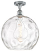 Innovations 516-1C-PC-G1215-14 1 Light Semi-Flush Mount, Polished Chrome