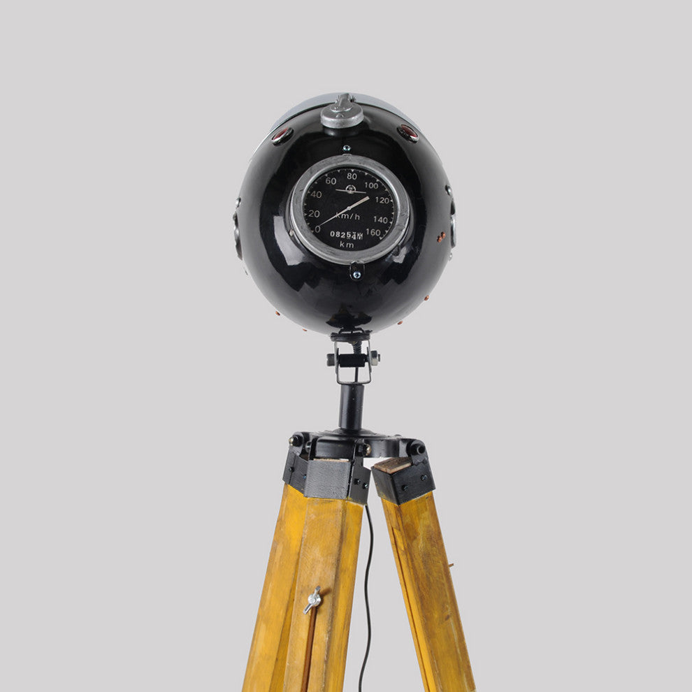 Jawa Lamp With Tripod Iron Vintage Model