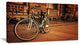 "Retro Bicycle Against Stone Wall" Landscape Canvas Photo Print, 40"x20"