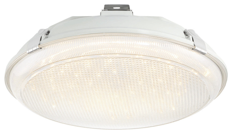 Designers Fountain GL14R30130 14"W Integrated LED Outdoor Utility - White