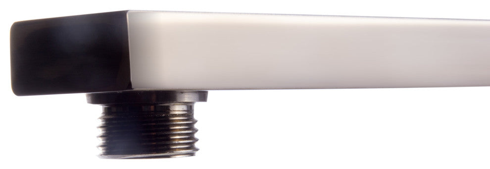 Brushed Nickel 16" Wall Mounted Square Shower Arm