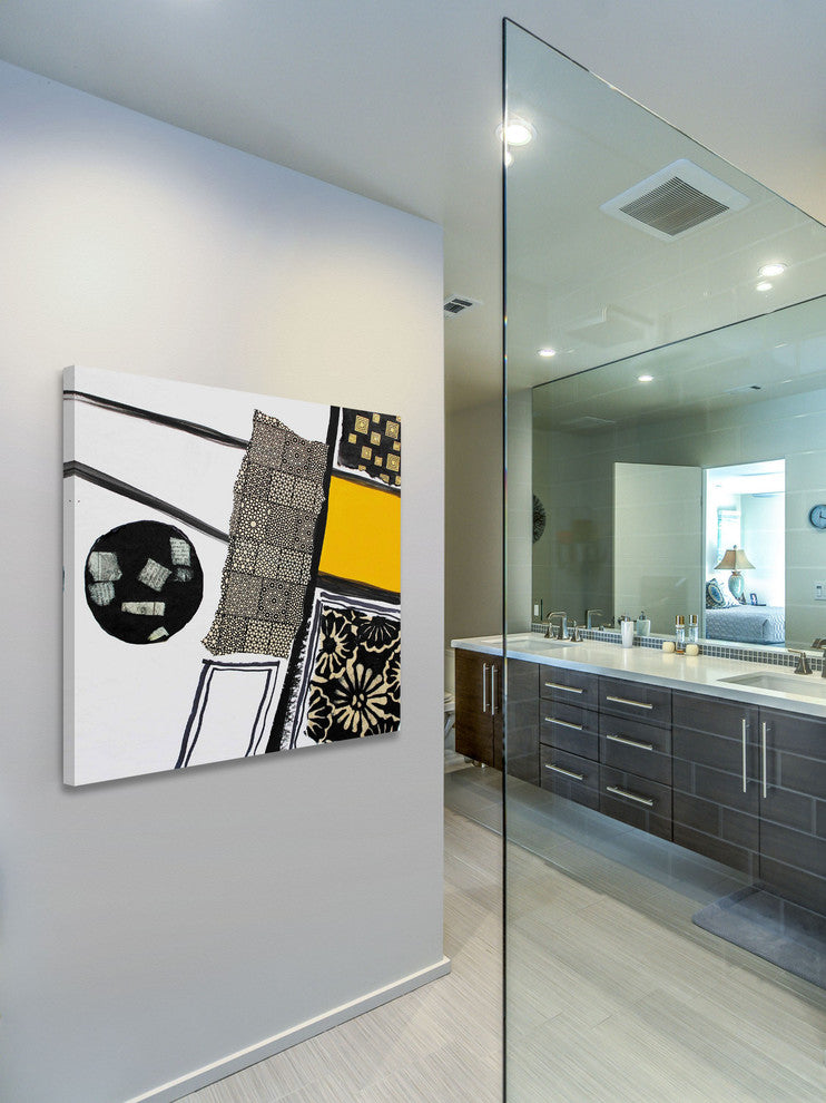 "Touch of Modern VI" Painting Print on Canvas by Irena Orlov
