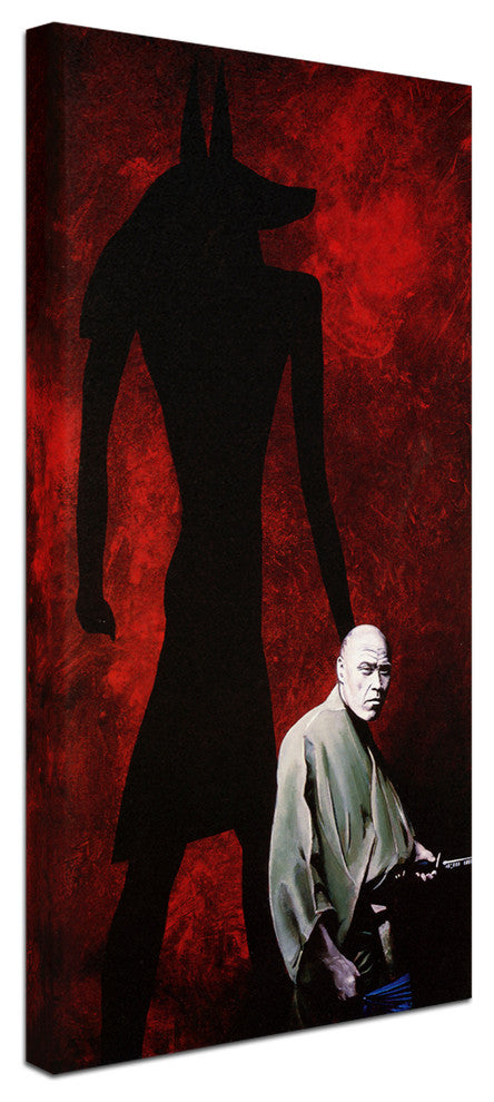 Nick Bantock 'Anubis' Canvas Art, 24x12