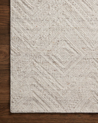 Loloi Raven Ivory / Pebble 18" x 18" Sample Rug