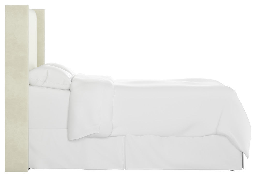 Remington Wingback Headboard, Regal Antique White, Twin