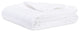 Classics Chevron Blanket, White, Queen