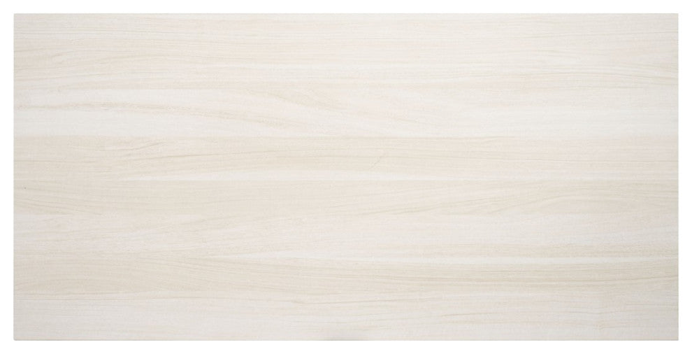 Safavieh Lylia 2 Door Coffee Table, Bleached White/Gold