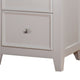 Lacey Nightstand With 2 Drawers, White