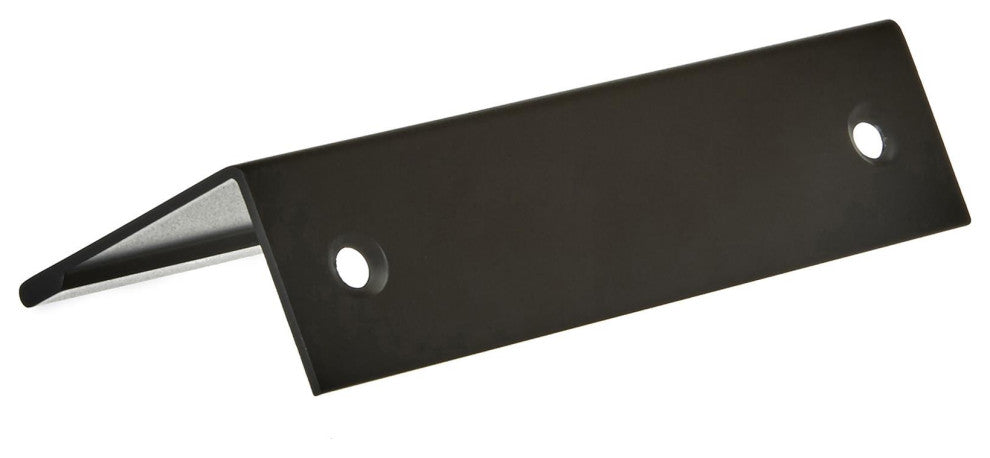Amerock Edge Pull Collection Cabinet Edge Pull, Flat Black, 3" Center-to-Center