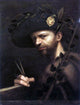 Giovan Paolo Lomazzo Self-Portrait, Gallery Wrapped Canvas Print, 21"x28"