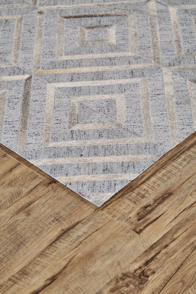 Weave & Wander Canady Rug, Bisque/Storm, 8'x11'