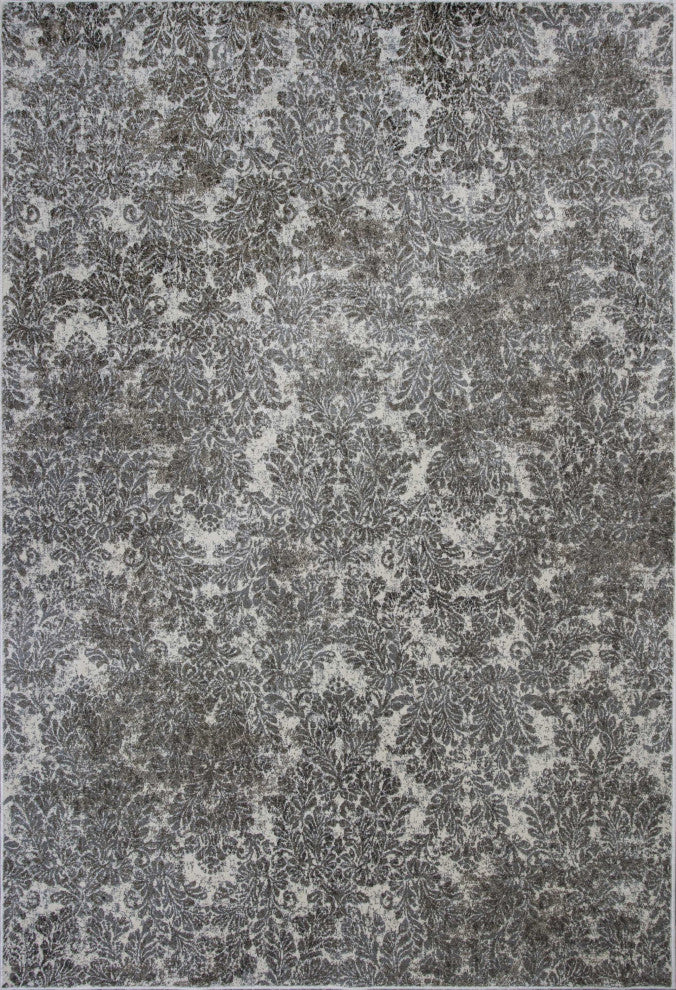 HomeRoots 7' x 11' Viscose Ivory or Sand Area Rug