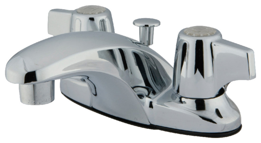 Kingston Brass 4" Centerset Bathroom Faucet, Polished Chrome