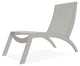 Dune Sling Stackable Outdoor Hydro-Lounge Chaise, Deacon/Warm Gray