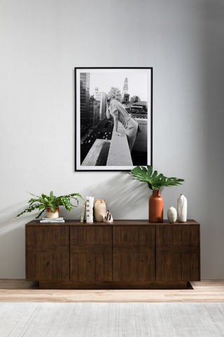 Marilyn On The Roof Ii By Getty Images